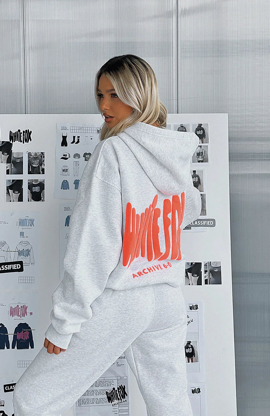 Archive 60 Oversized Hoodie Cloudburst