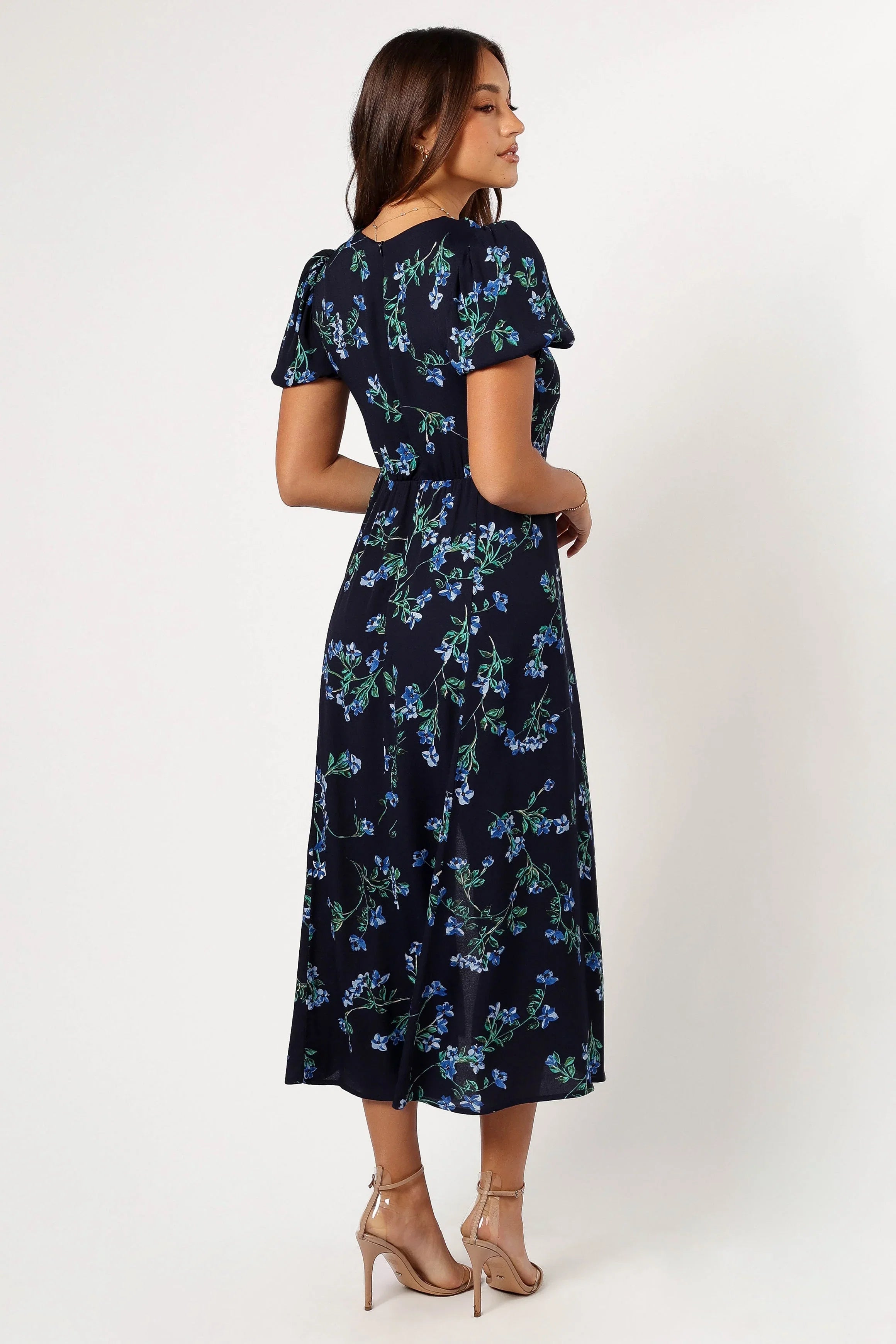 Hendrix Midi Dress Midnight Blues
