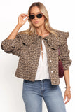 Jaelle Leopard Print Jacket Leopard