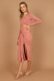 Lucia Set Dusty Rose