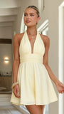 Anara Mini Dress Yellow
