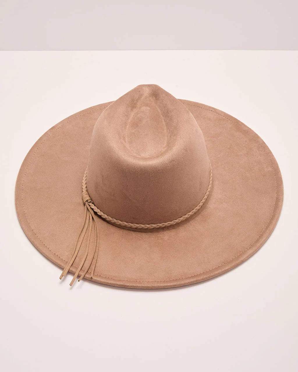 Boho Voltage Faux Suede Western Hat