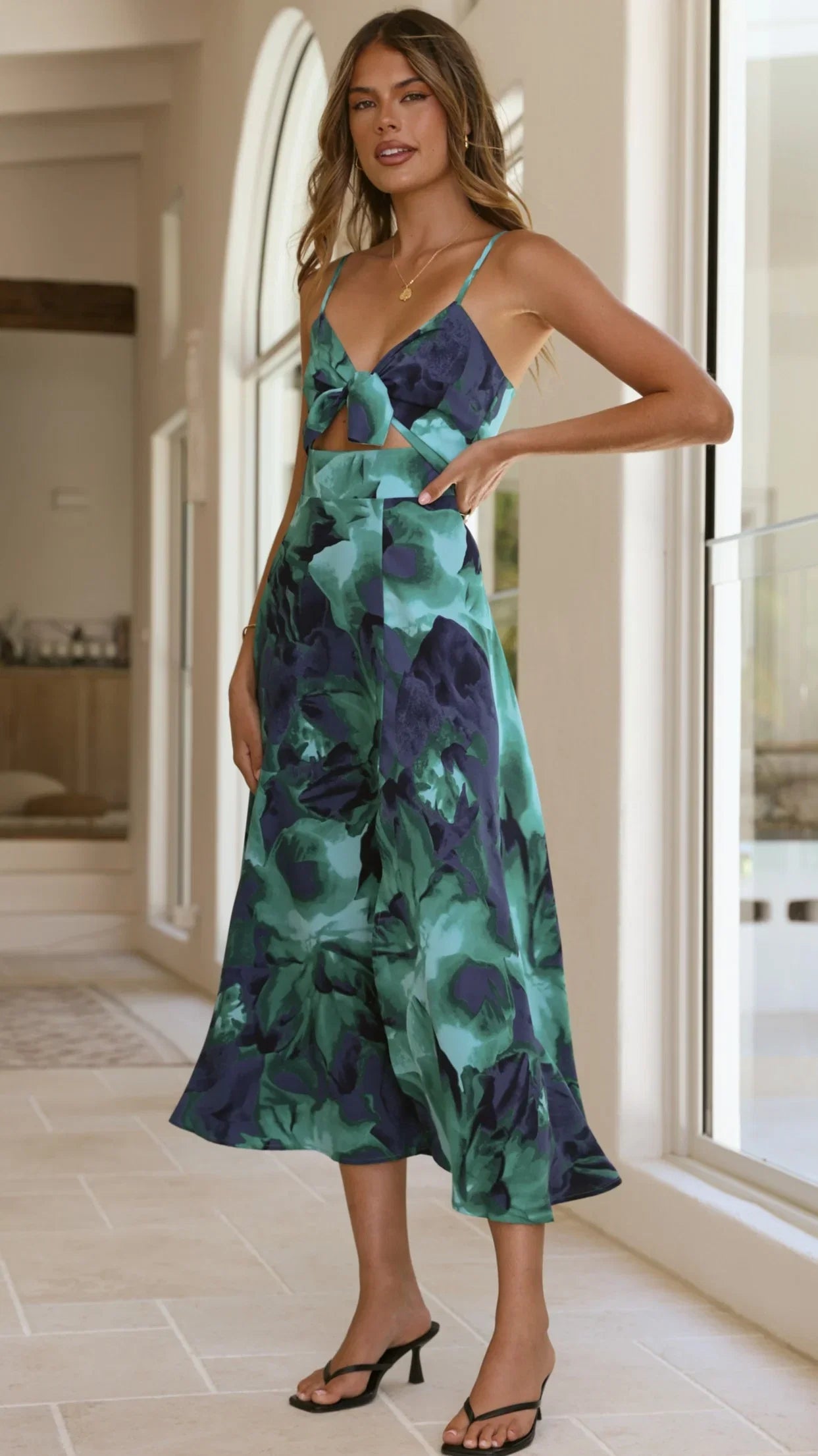 Dreamers Midi Dress Calista Print