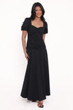 Denver Midi Dress Black