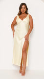 Taylor Maxi Dress Lemon