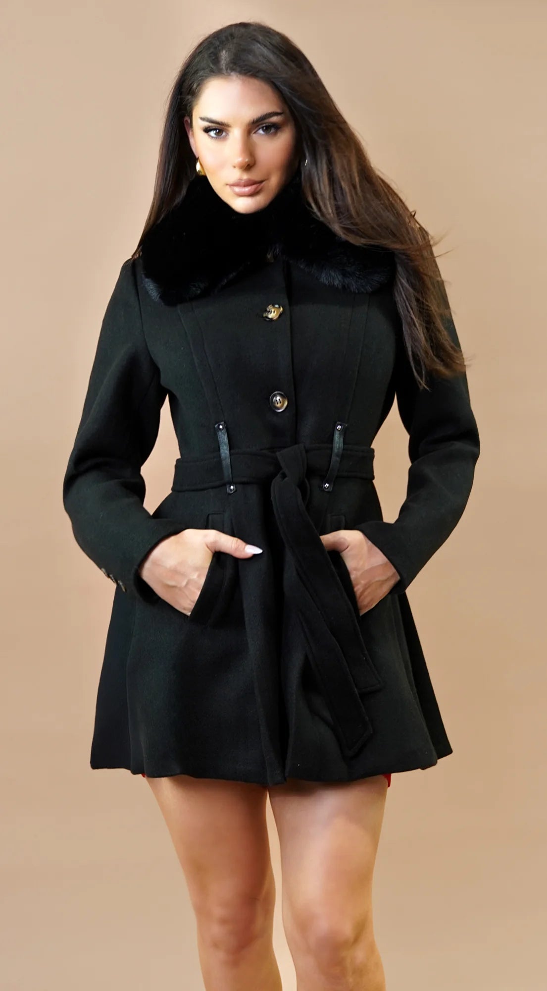 Elysian Coat Black
