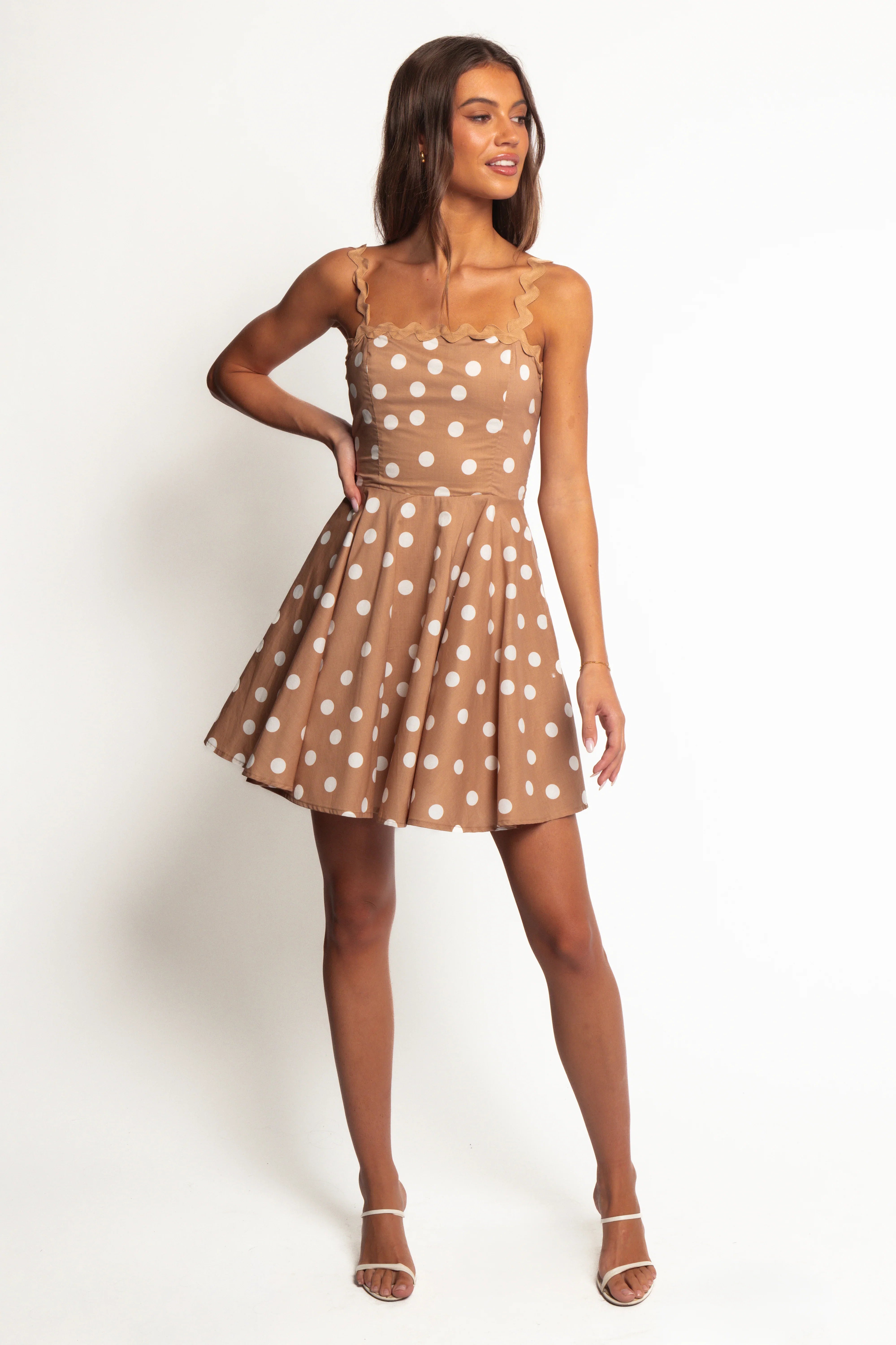 Teaghan Mini Dress Light Mocha