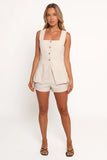 Wenni Short Set Oatmeal