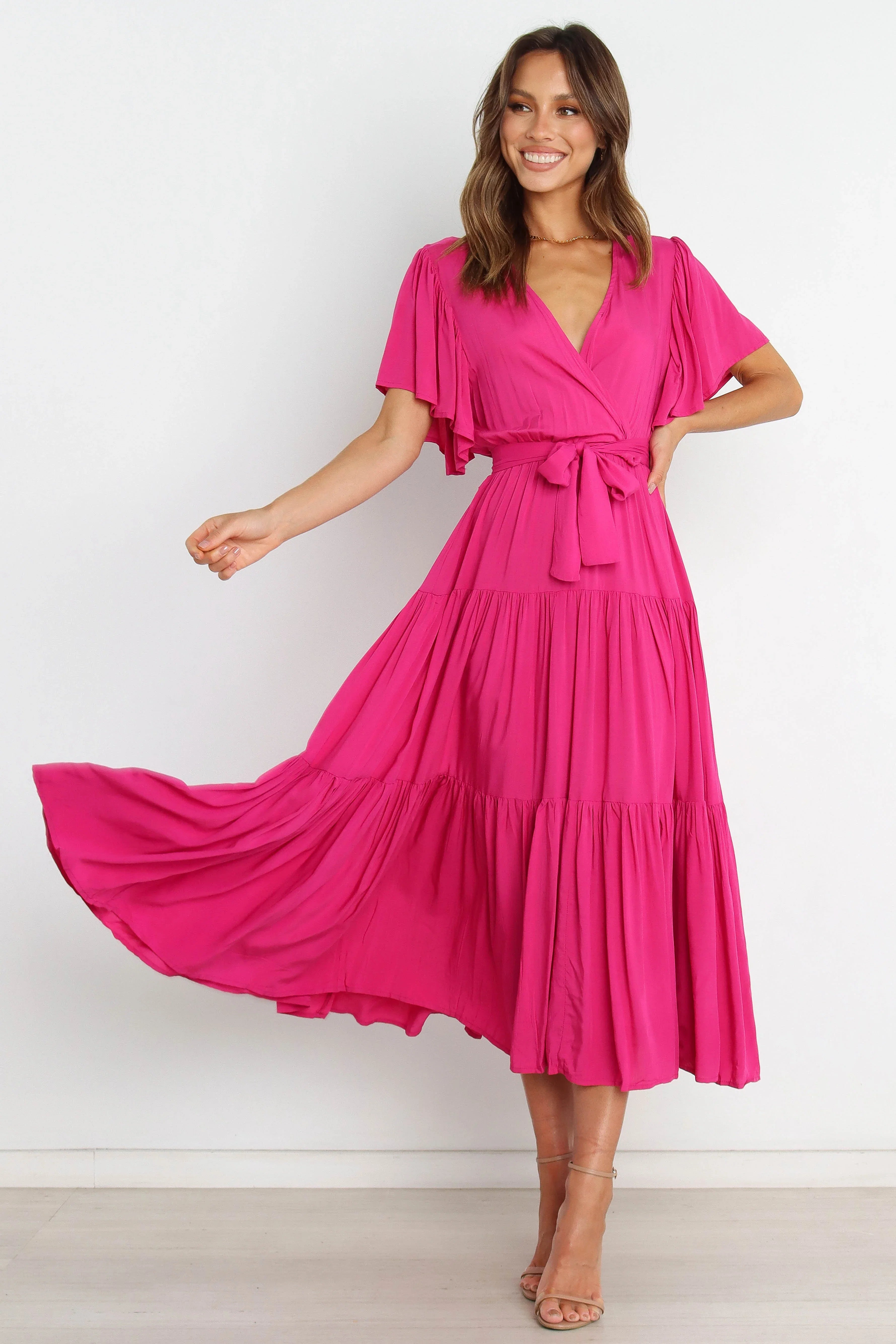 Barker Dress Pink