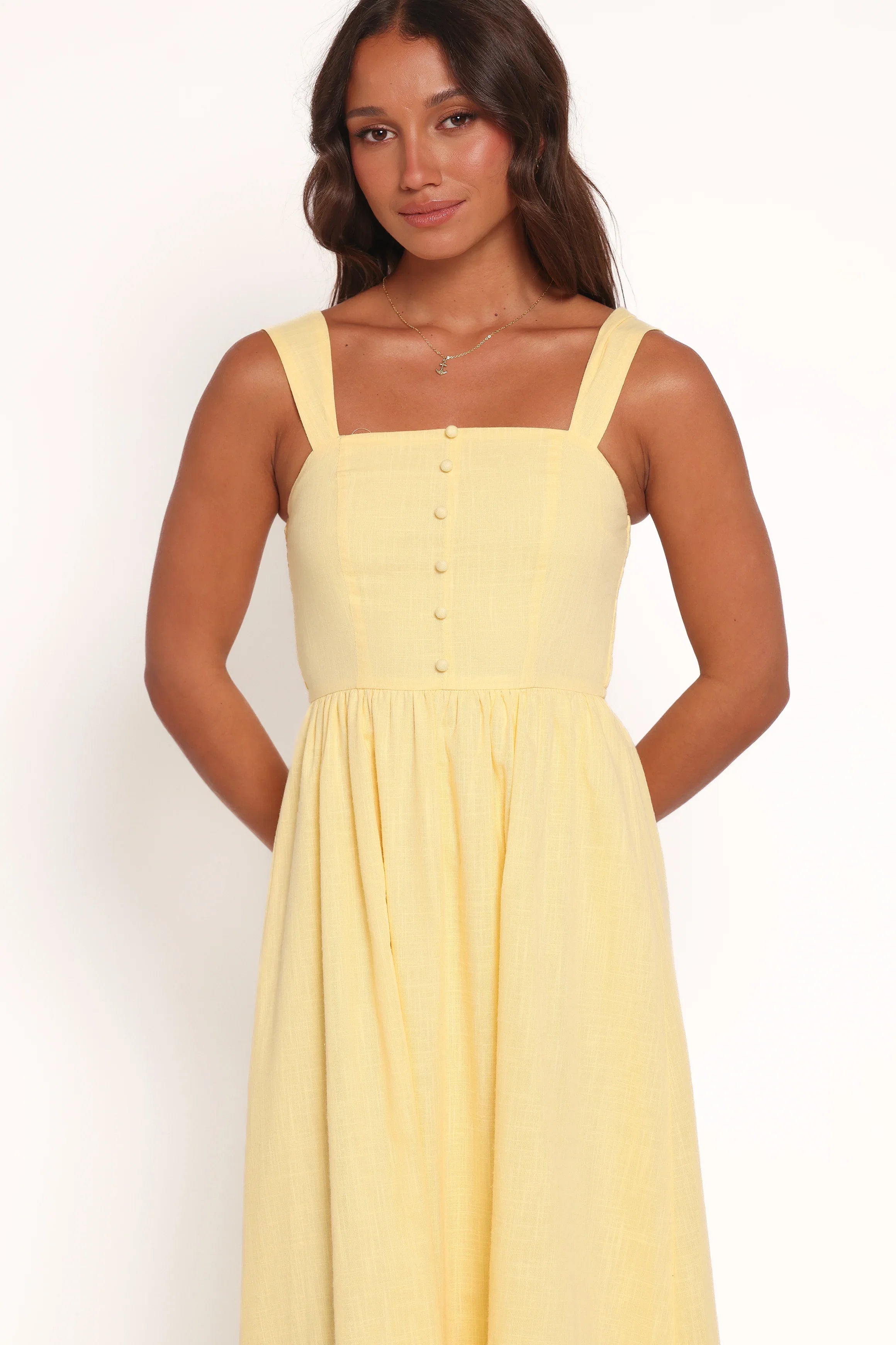 Caty Maxi Dress Yellow
