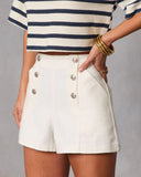 Heritage Hues High Rise Sailor Denim Shorts