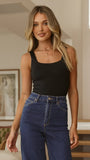 Fiora Bodysuit Black