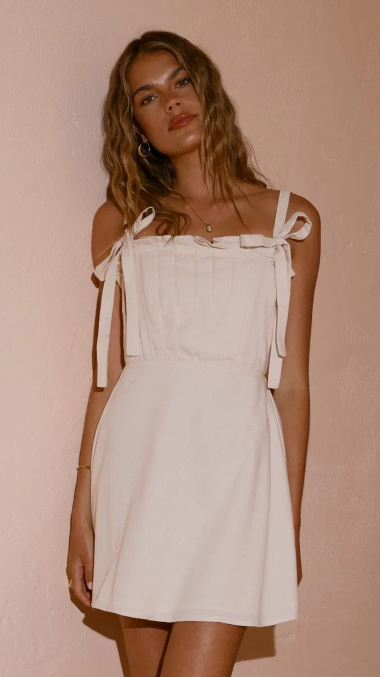 Kolani Mini Dress Oat