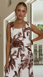 Kasa Crop Top Ipanema Print