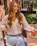 Holly Light Knit Multi Color Cardigan