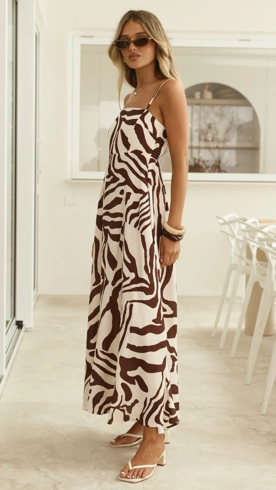 Jaylene Maxi Dress Luna Mocha