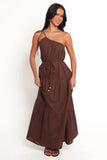 Hilde Maxi Dress Chocolate