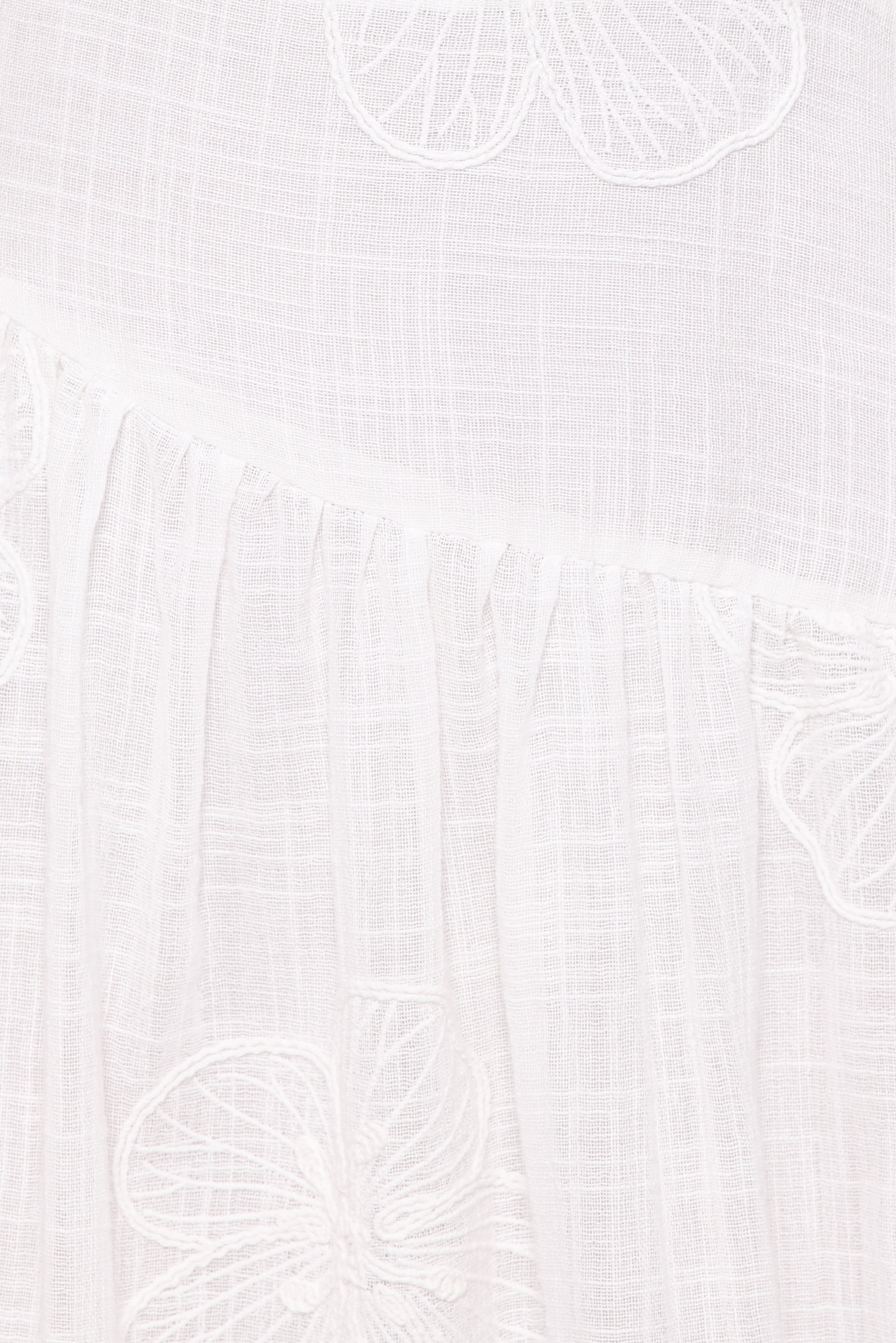 Olivea Midi Dress White