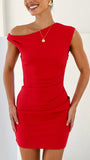 Zariah Mini Dress Red