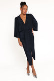 Audrina Maxi Dress Midnight Blue