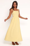 Caty Maxi Dress Yellow