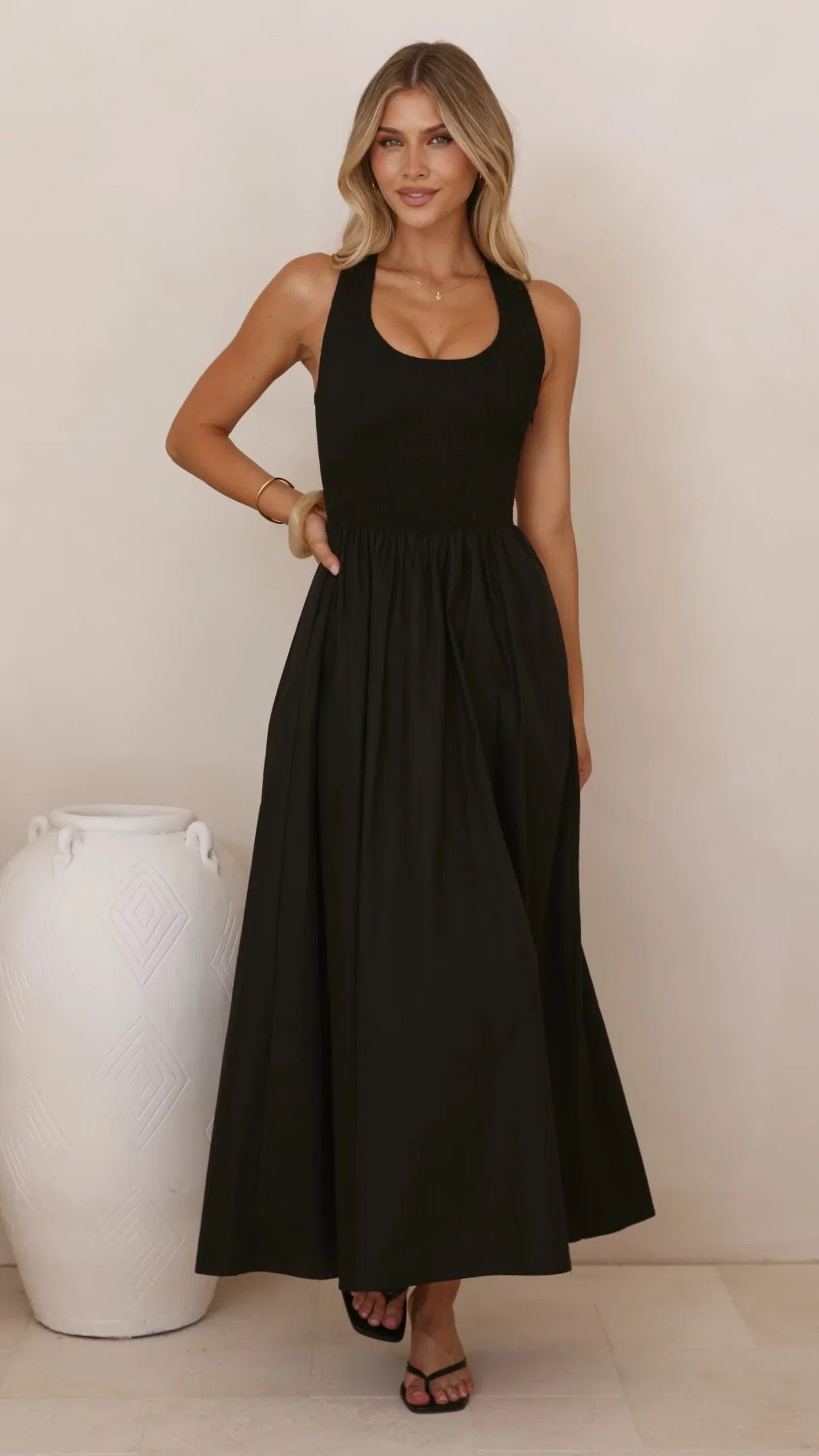 Maia Maxi Dress Black