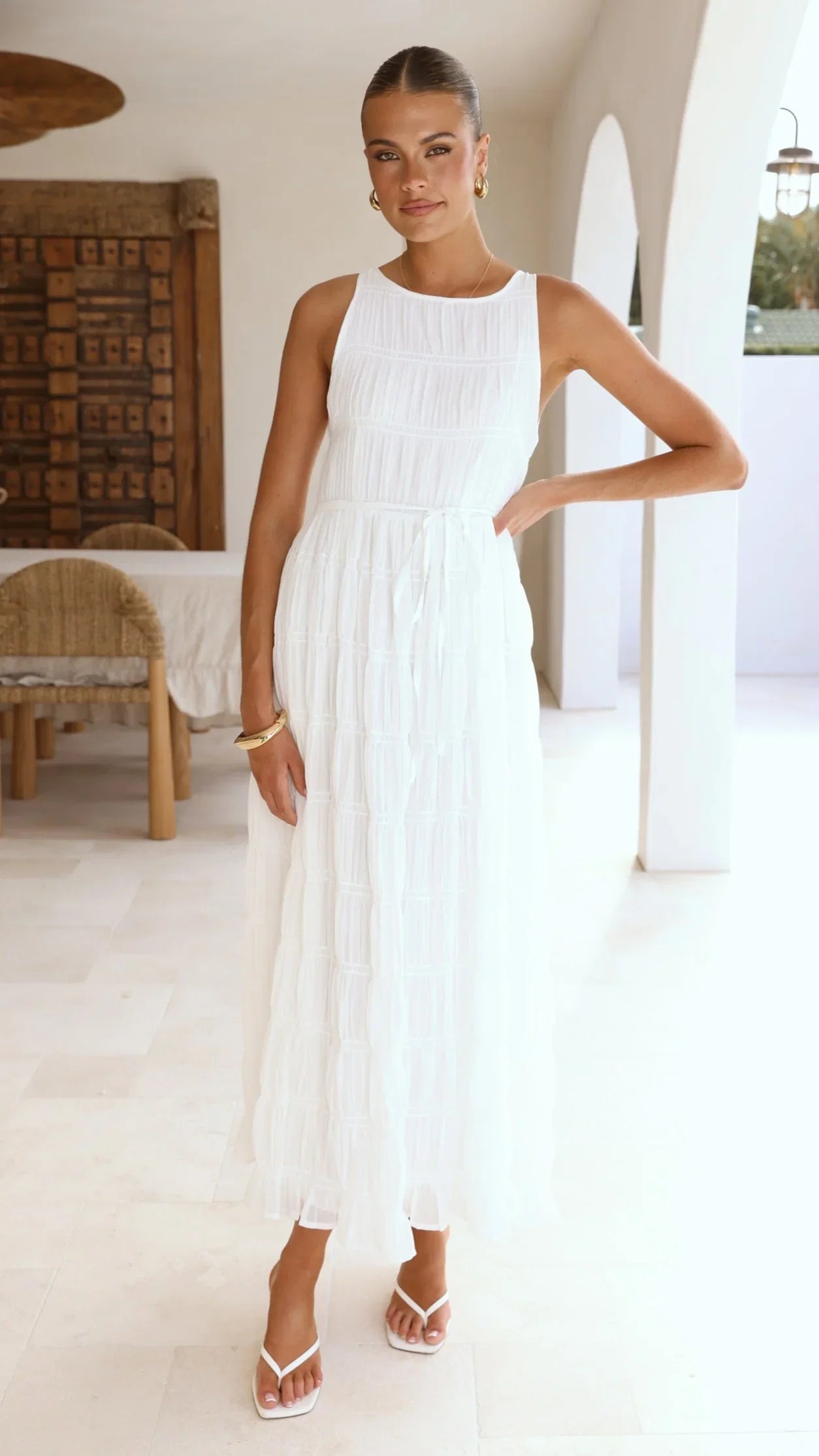 Lassie Maxi Dress White