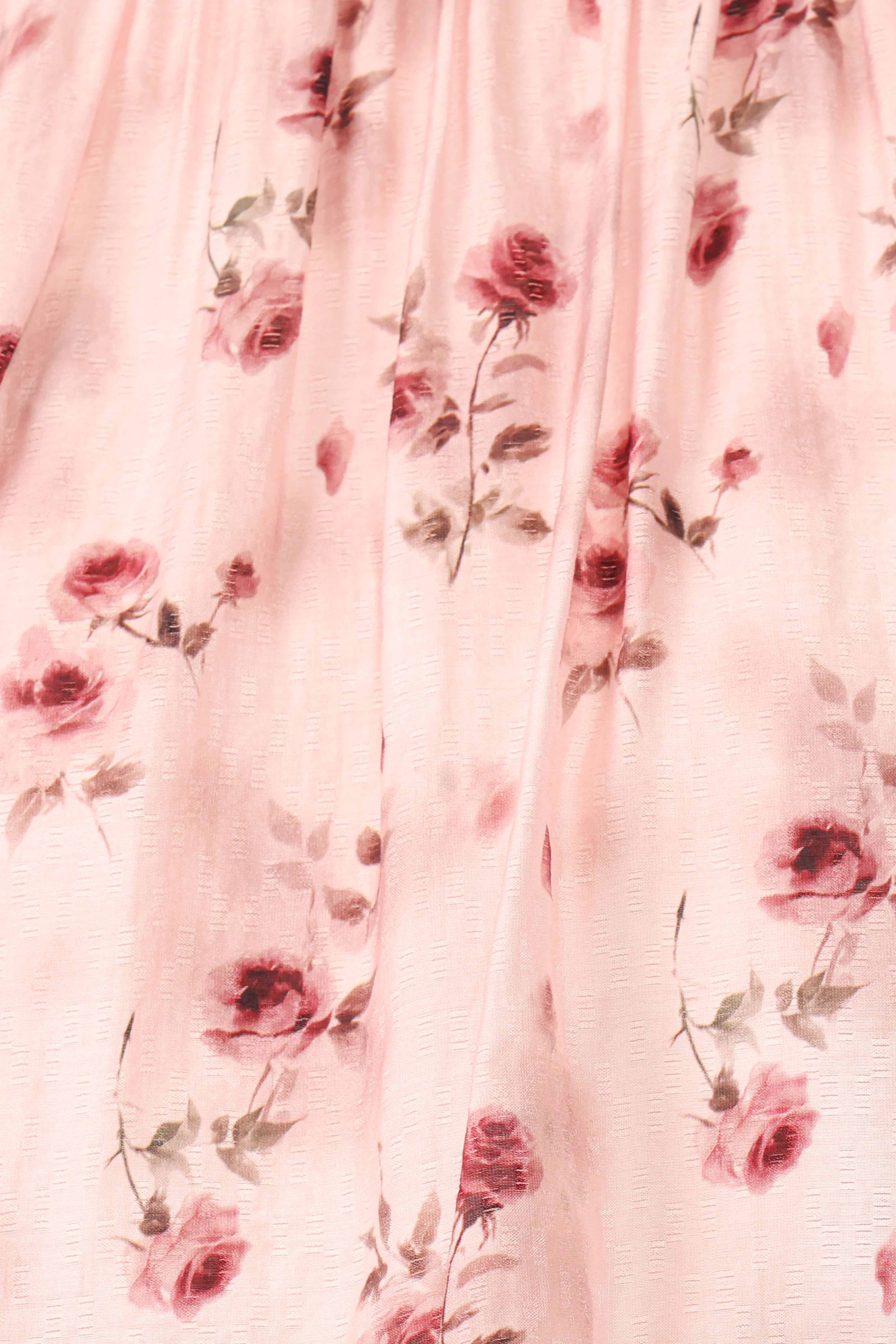 Dallas Long Sleeve Top Pink Rose