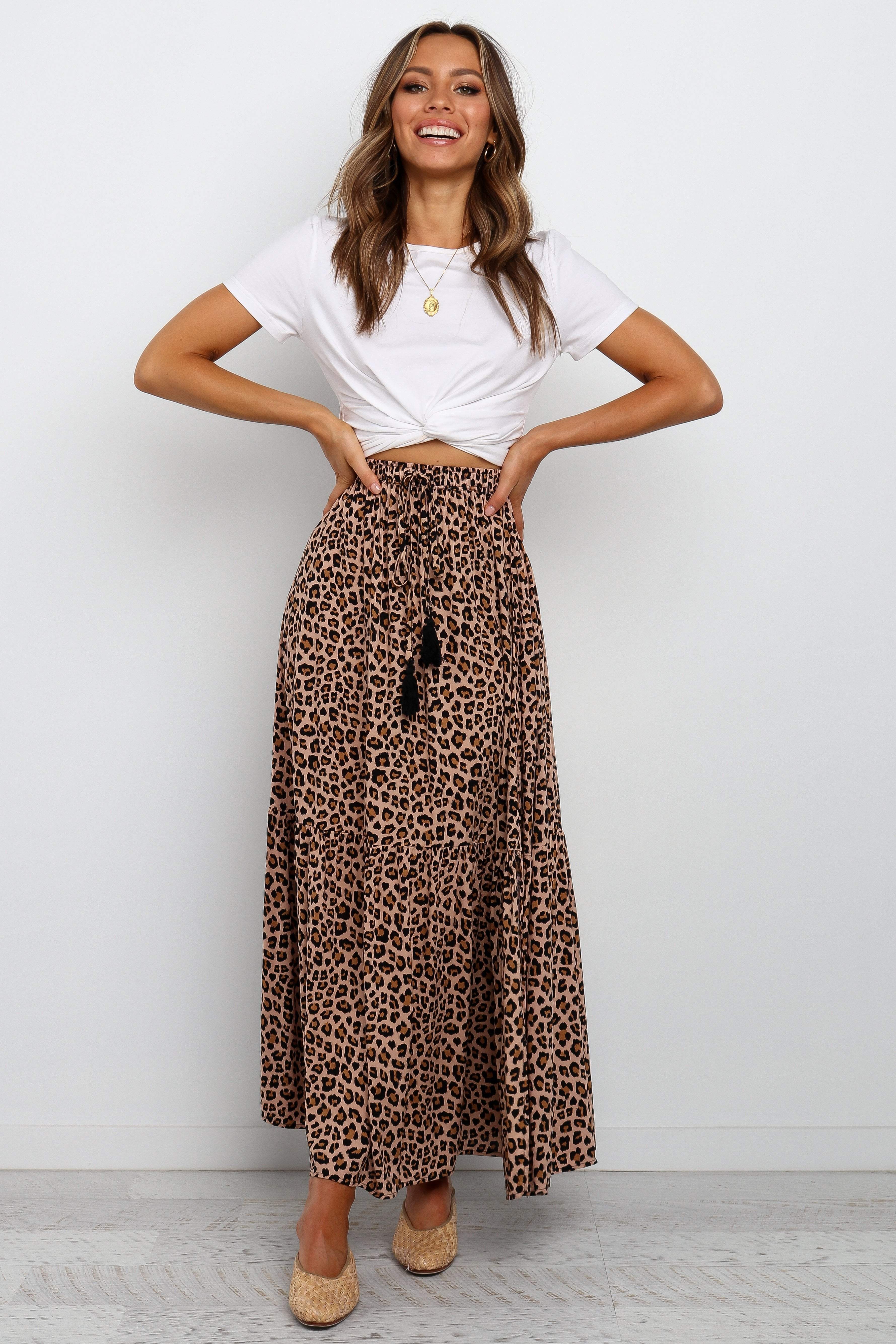 Lauriel Skirt Tan