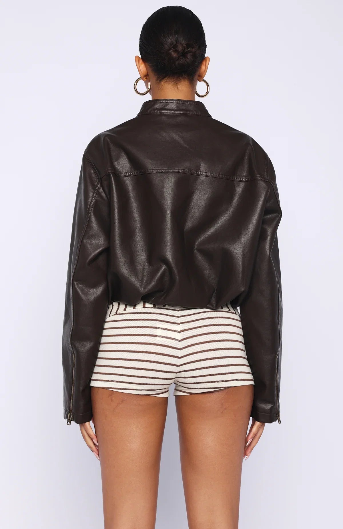 Put In Effort Jacket Chocolate