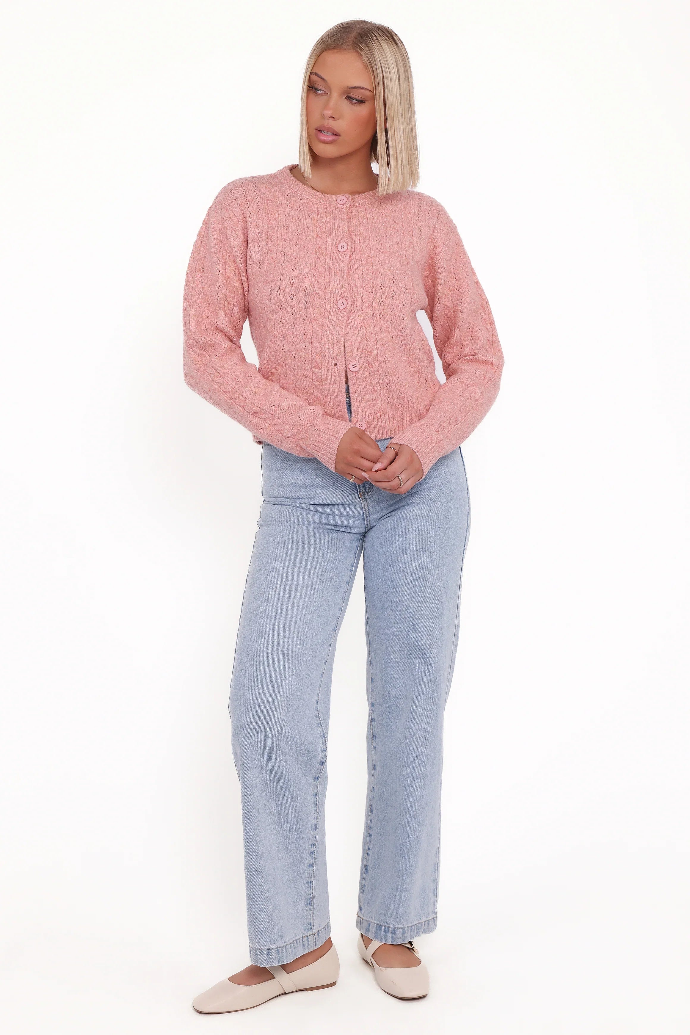 Bonnie Cardigan Pink