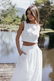 Kimora Top White