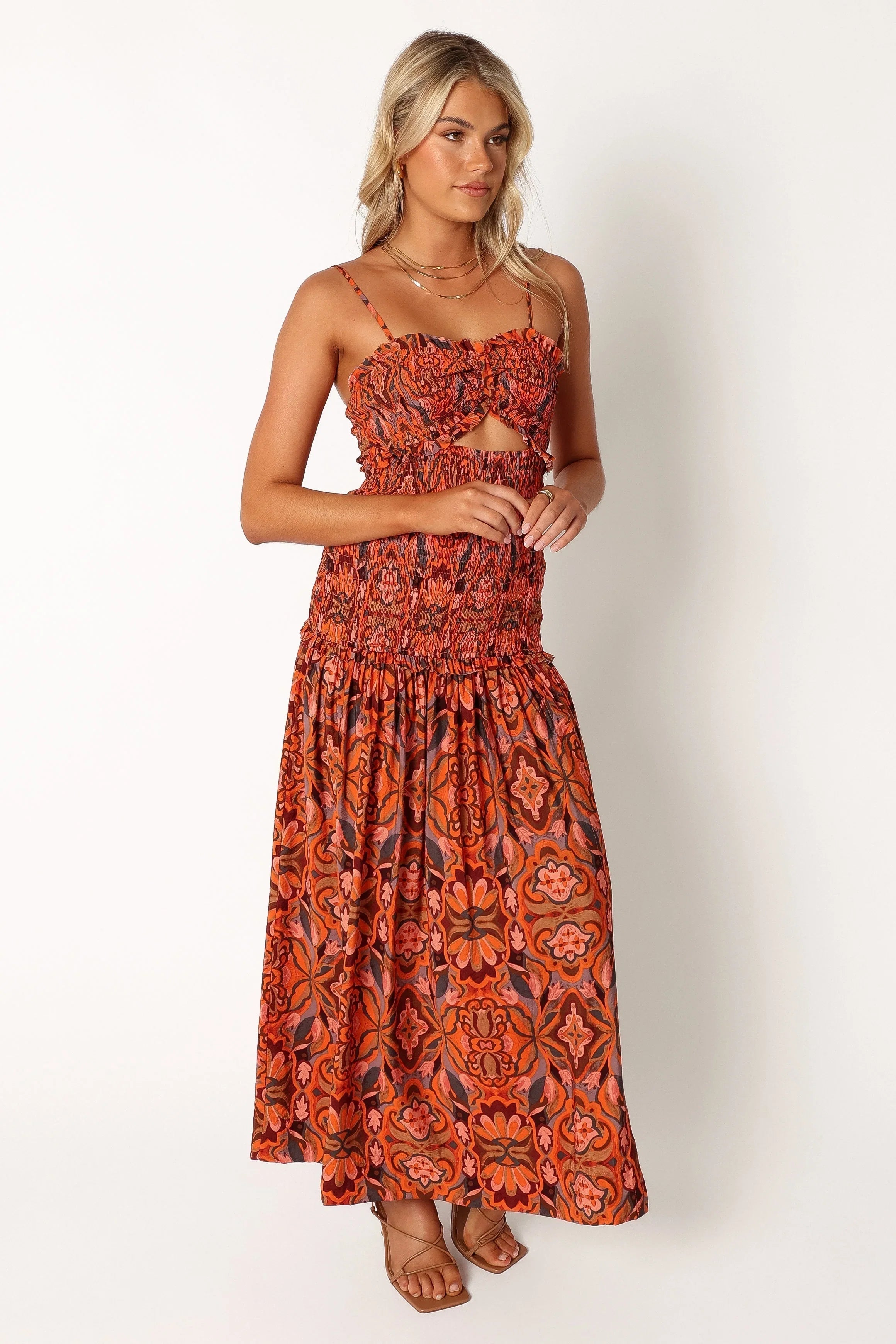 Cecil Midi Dress Harvest Moon