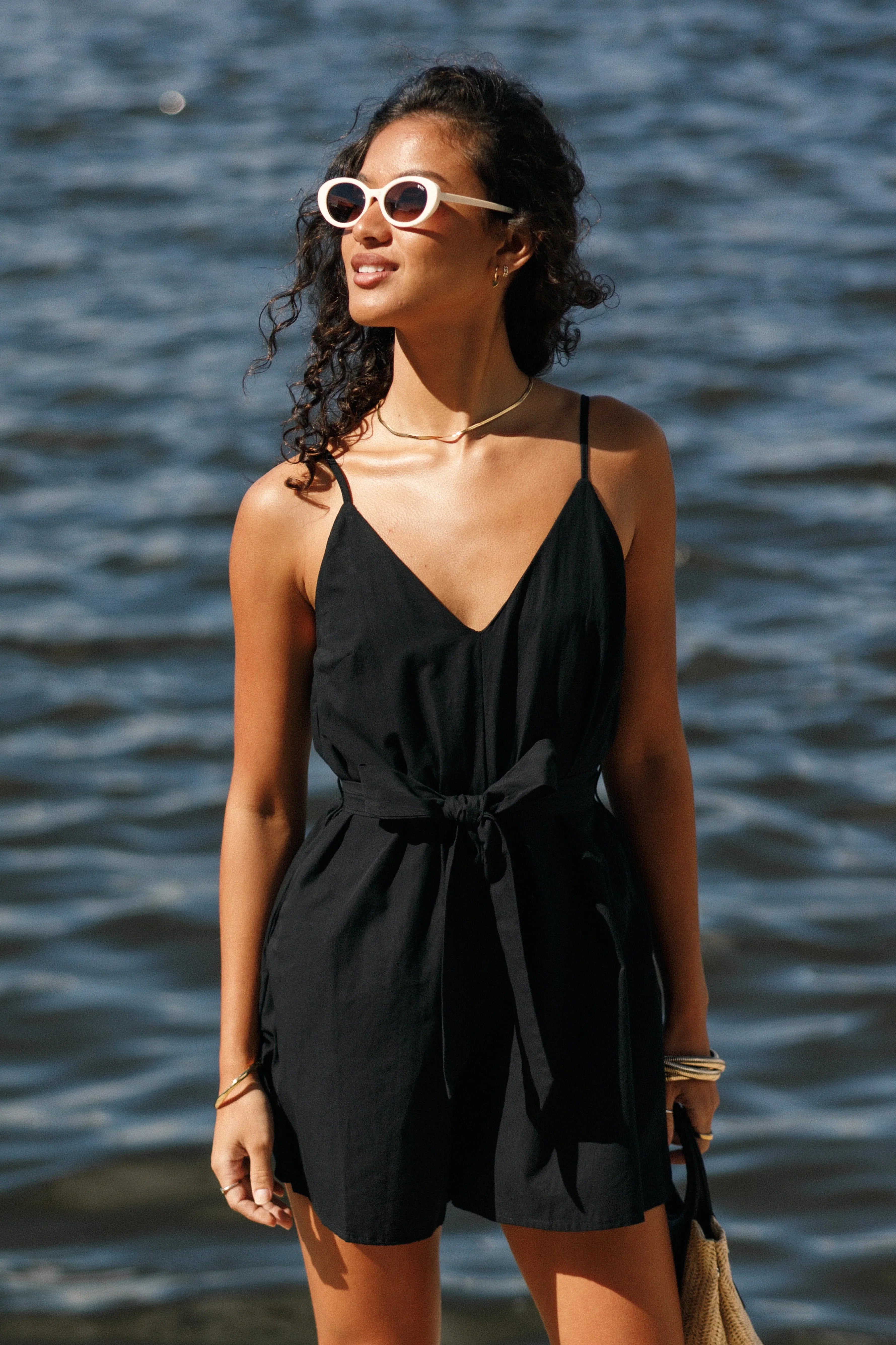 Laddie Romper Black