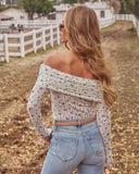 Luellie Off The Shoulder Floral Bodysuit