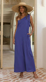 Hallie Maxi Dress Blue