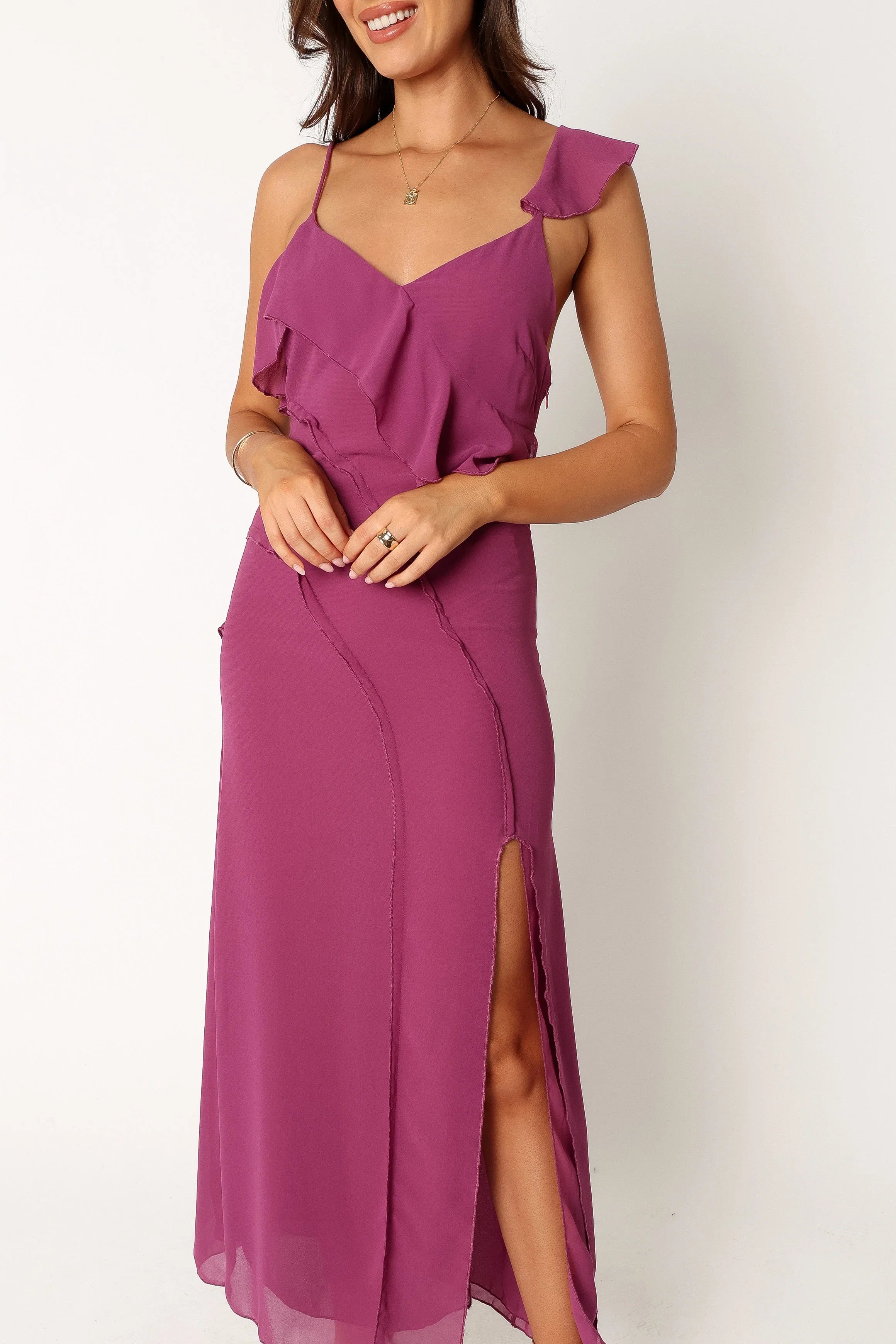 Stephy Maxi Dress Purple