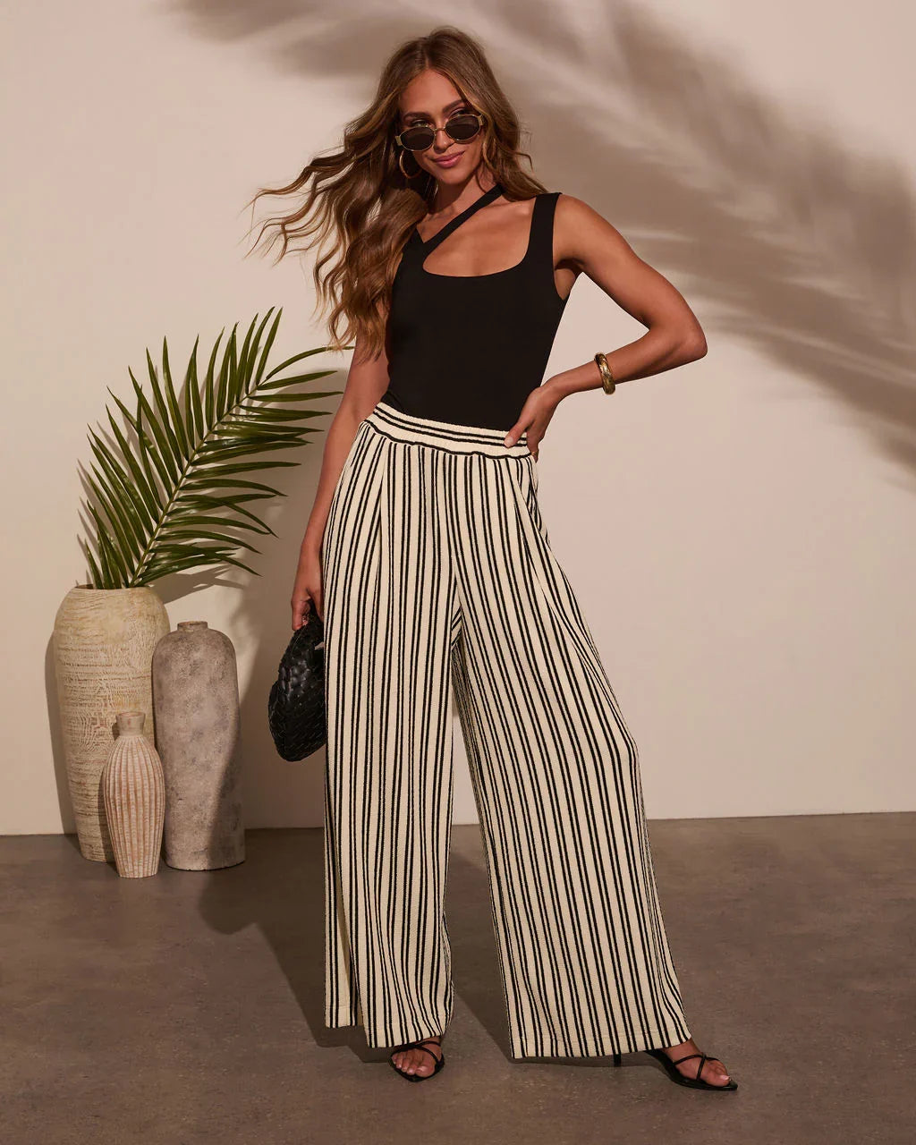 Saison Cutout One Shoulder Knit Bodysuit