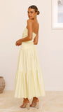 Lola Maxi Dress Yellow