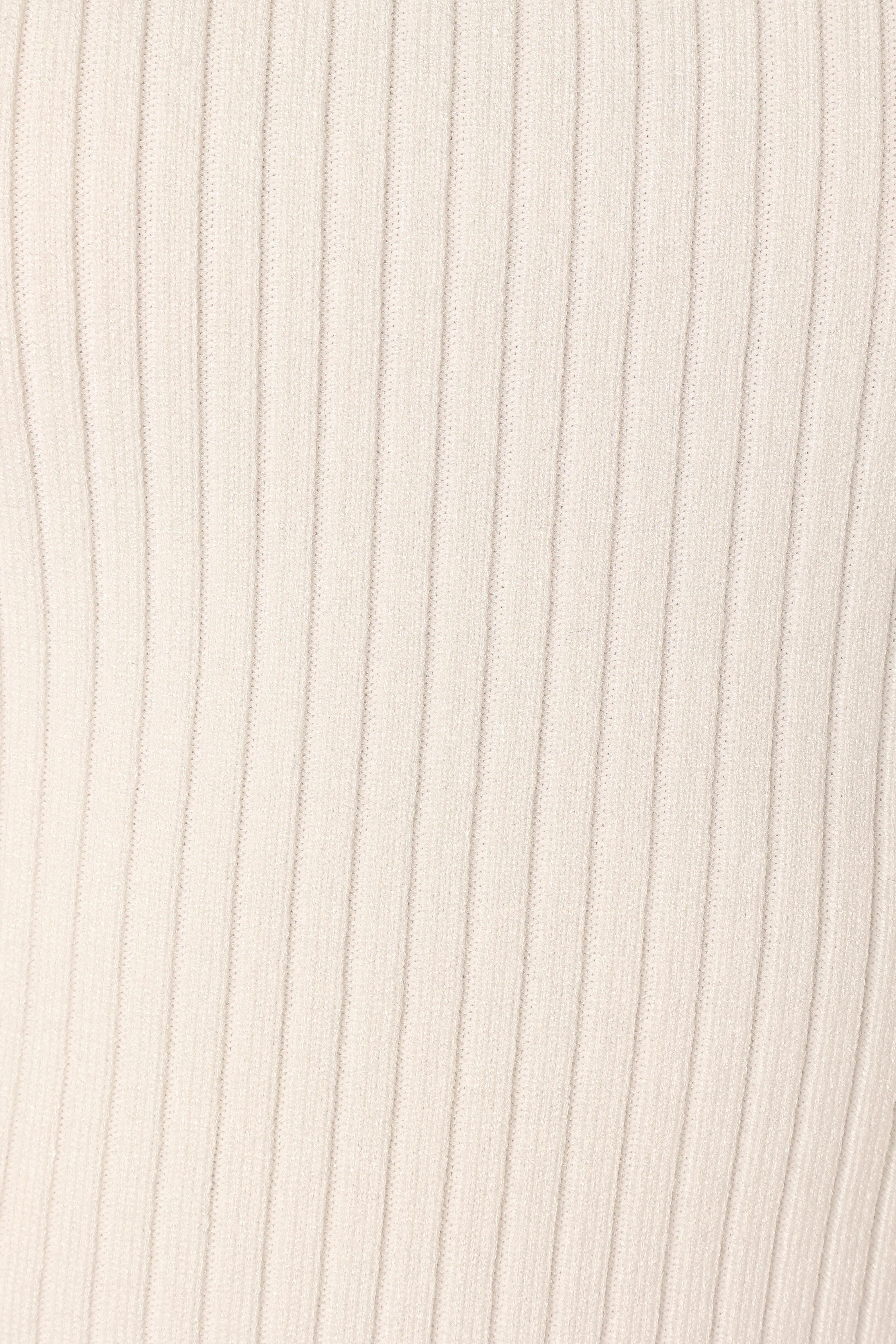 Yara Rib Knit Top White