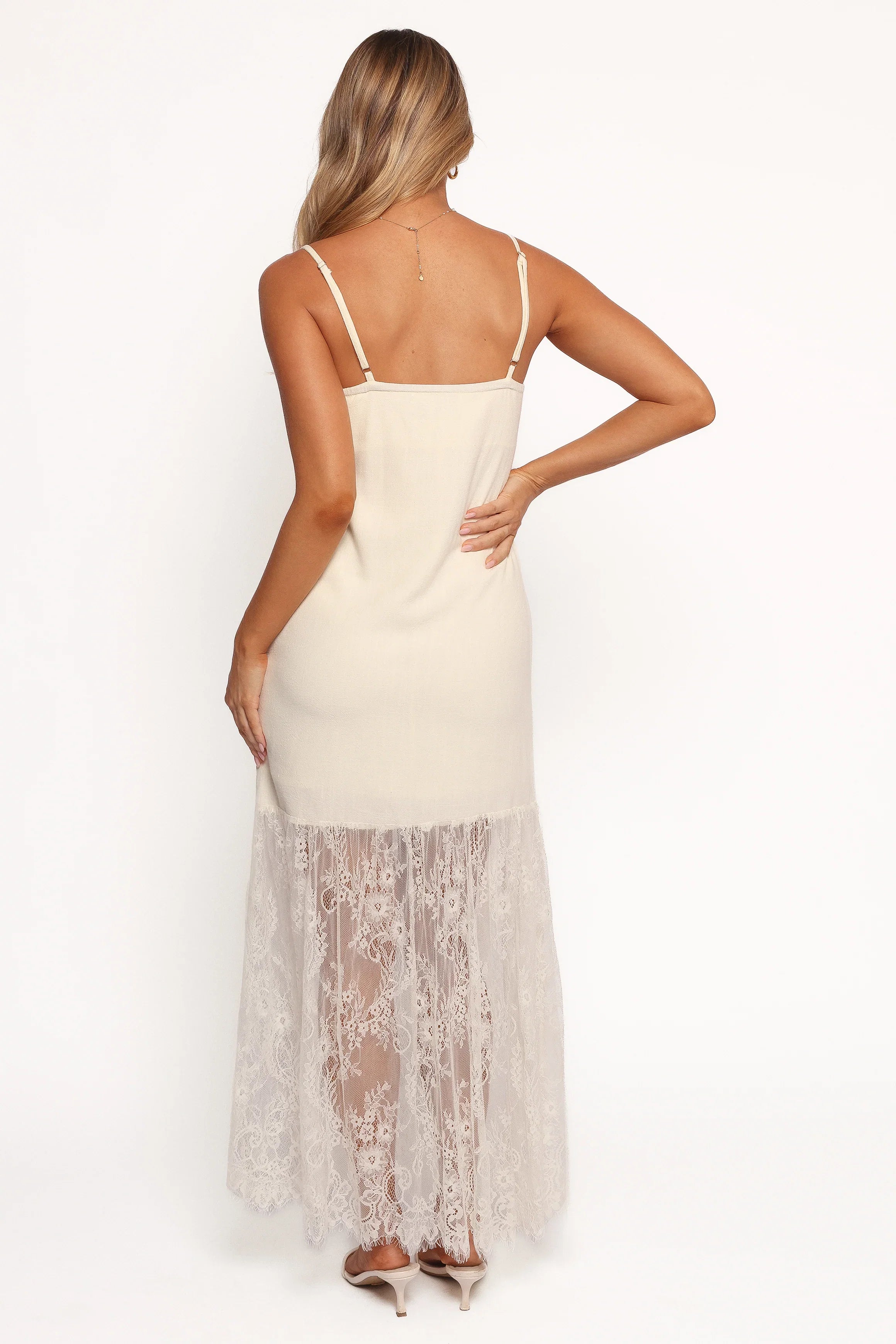 Grant Midi Dress Cream