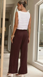 Karmina Pants Dark Chocolate