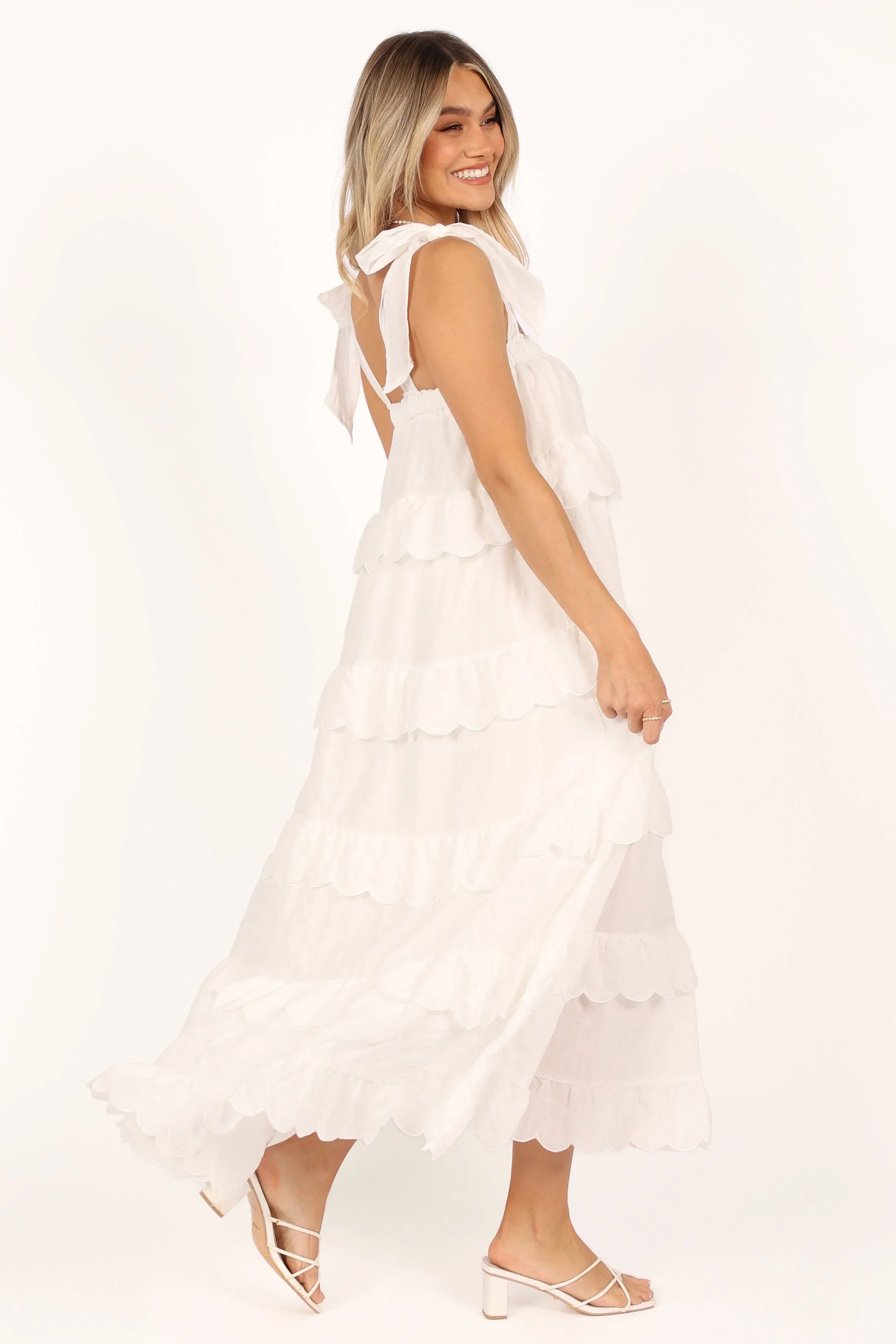 Ursa Maxi Dress Off White
