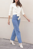 Captivate Knit Sweater Cream