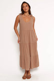 Marcy Midi Dress Mocha