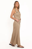 Giselle Skirt Set Beige