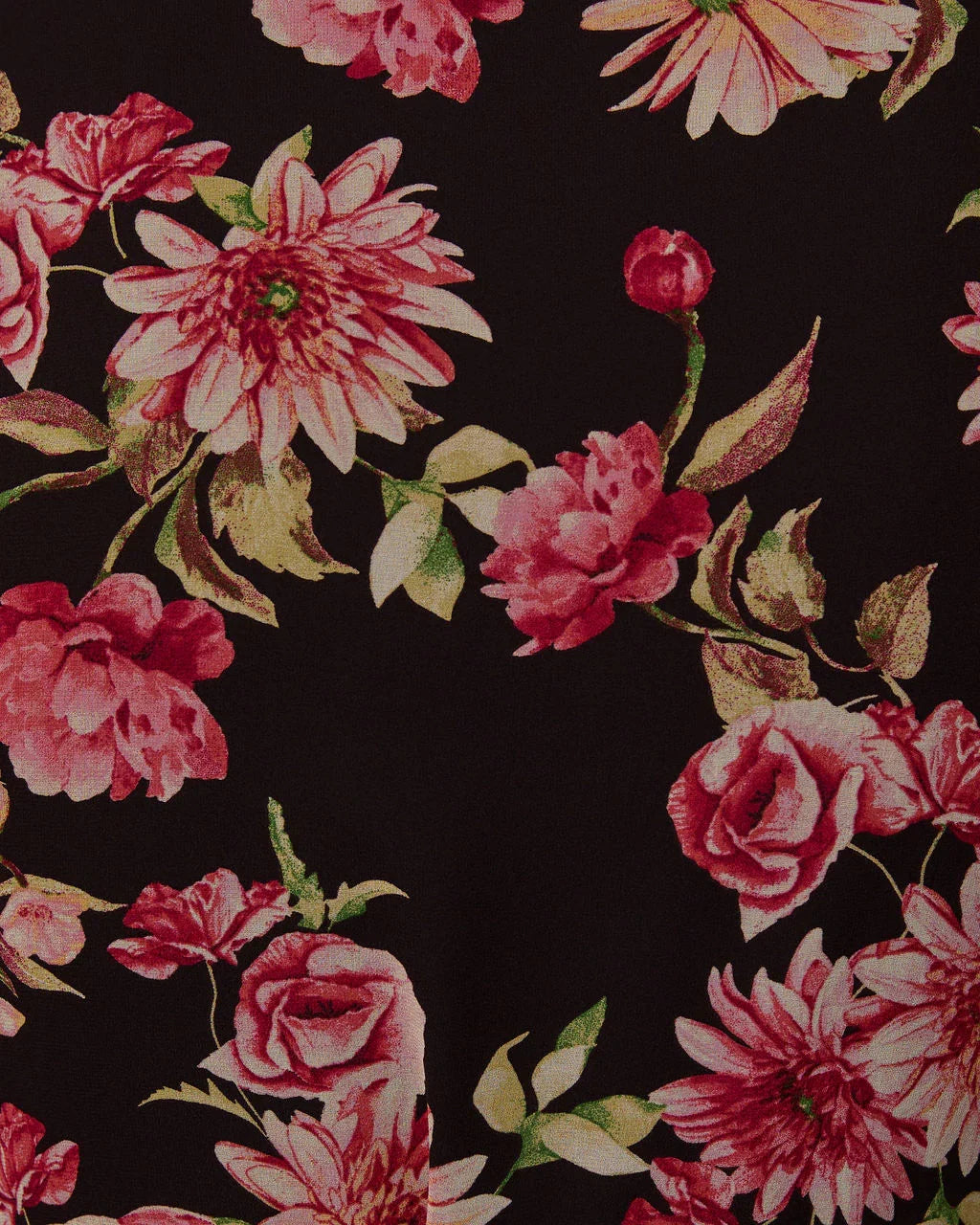 Petal Whisper Wrap Floral Midi Dress