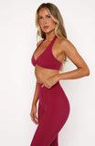 Velocity Sports Bra Berry