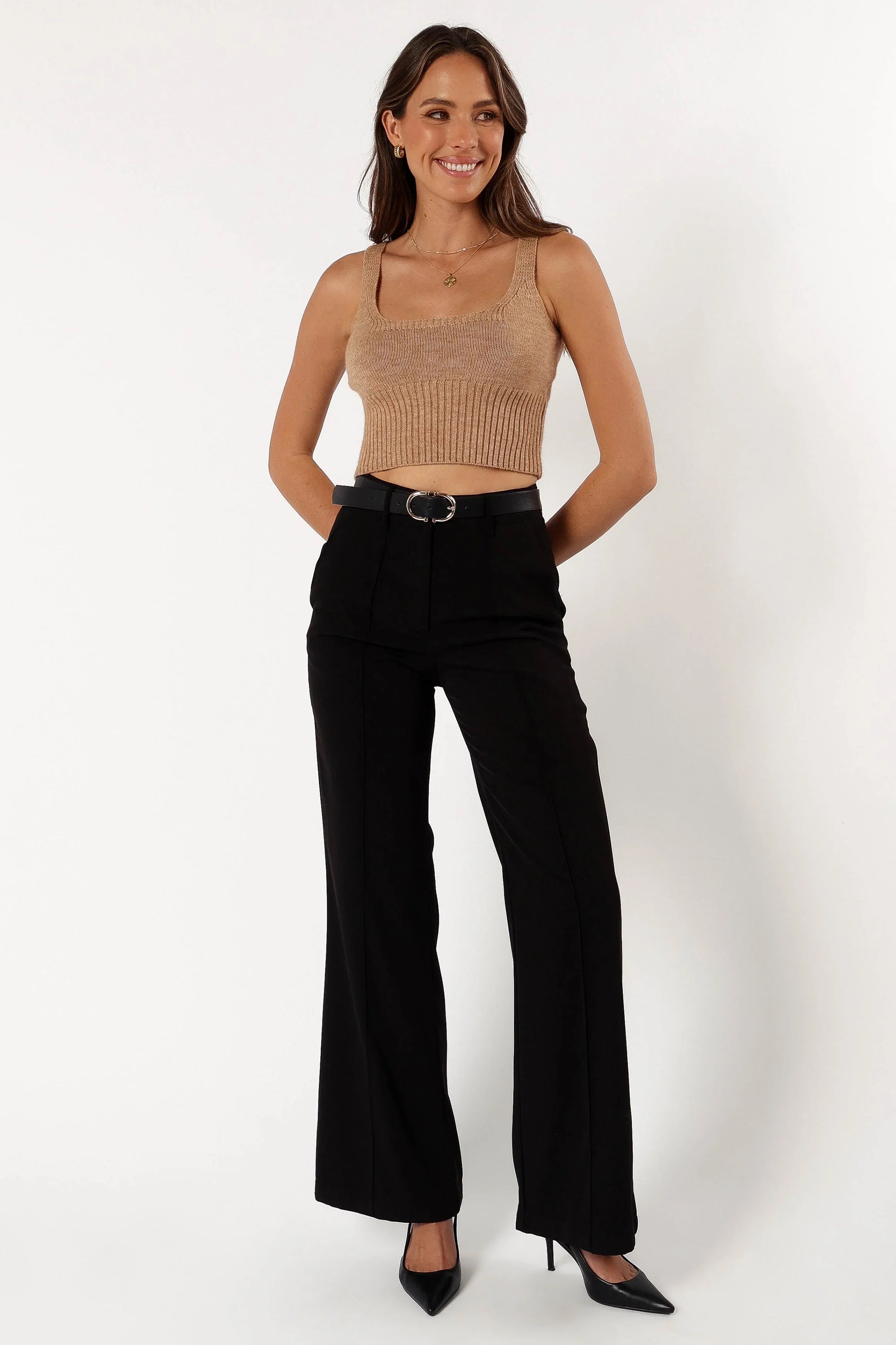 Isabel Sweater Top Beige