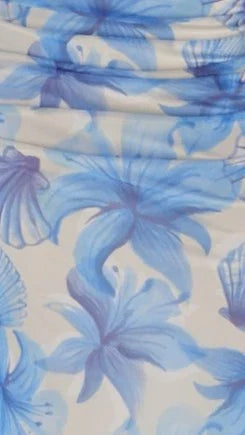 Cora Maxi Skirt Ocean Bloom